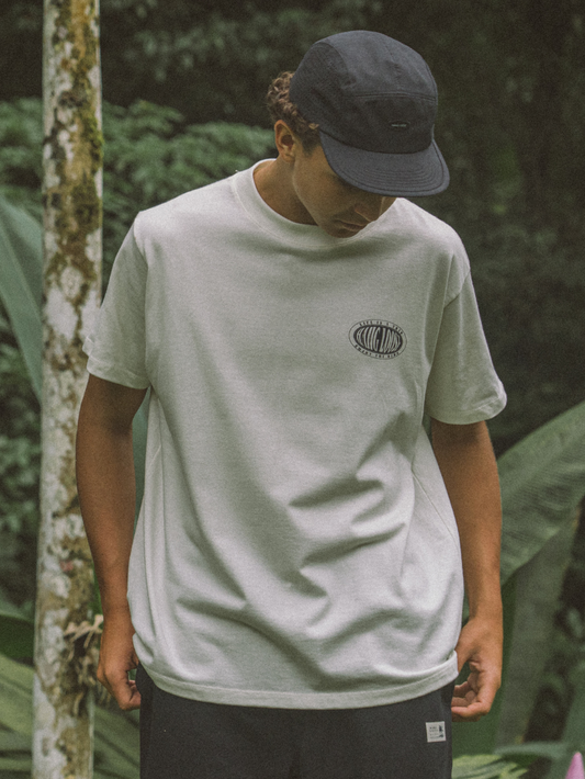 Camiseta Especial Manga Curta Hang Loose River Off White