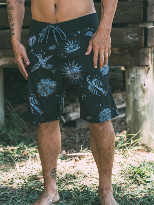 Boardshorts Xilo 20 Hang Loose Preto
