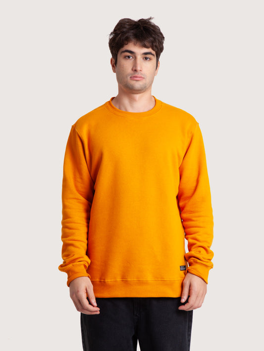 Moletom Careca Mostarda Hang Loose Label