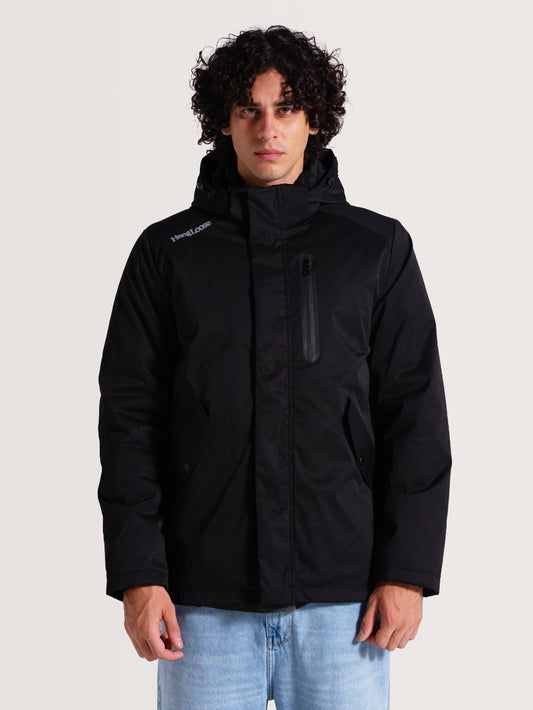 Jaqueta Pesada Preta Hang Loose Crabs