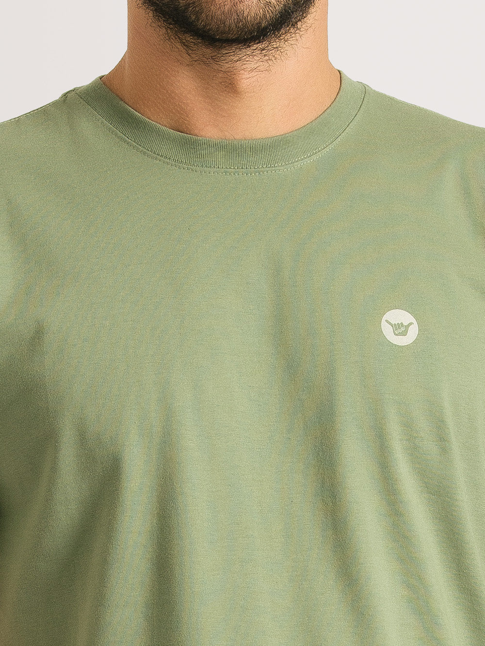 Camiseta Hang Loose  Minilogo G Verde