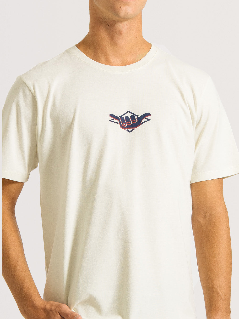 Camiseta Hang Loose Oahu Off White
