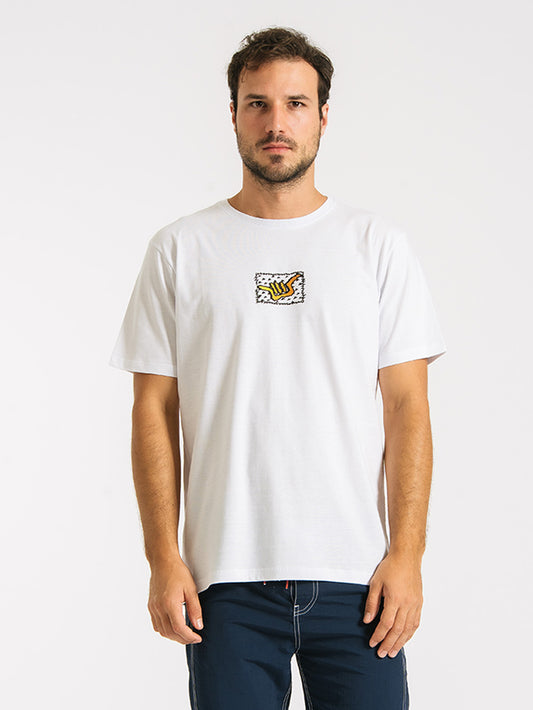 Camiseta Hang Loose  Wildguys Branco