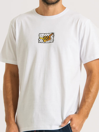 Camiseta Hang Loose  Wildguys Branco