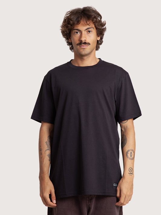 Camiseta Preta Especial Hang Loose Logopath