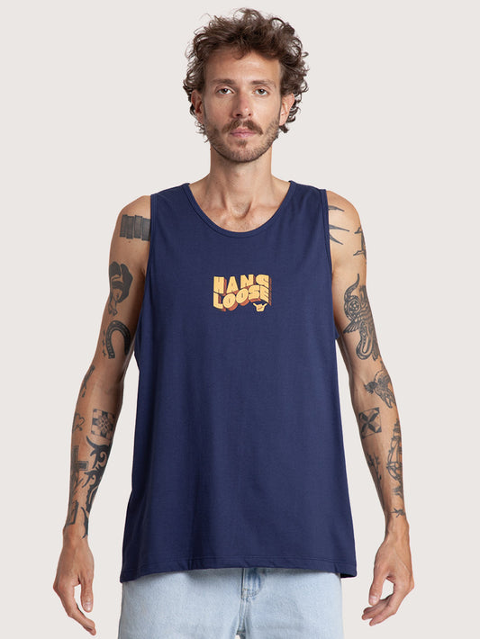 Regata Masculina Azul Marinho Hang Loose Fun