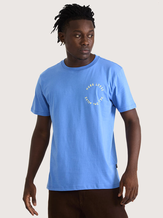 Camiseta Masculina Hang Loose Birds Azul