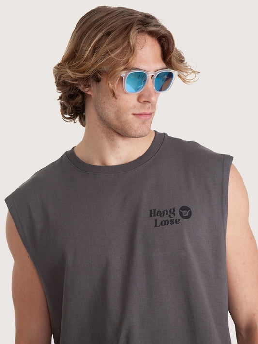 Regata Especial Hang Loose Fish Cinza