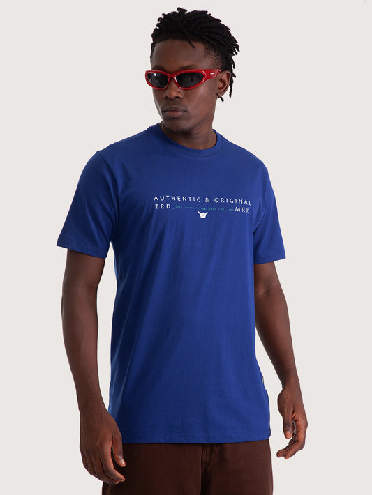 Camiseta Manga Curta Tracking Azul Marinho
