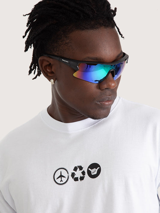 Camiseta Manga Curta Hang Loose Air Branca