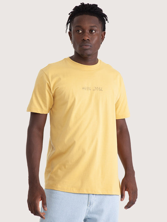 Camiseta Manga Curta Hang Loose Shadow Amarela