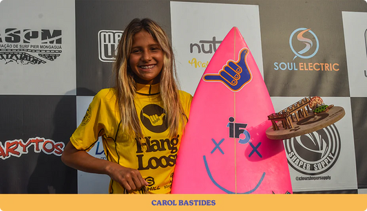 Carol Bastides: consistência e expressão no mar