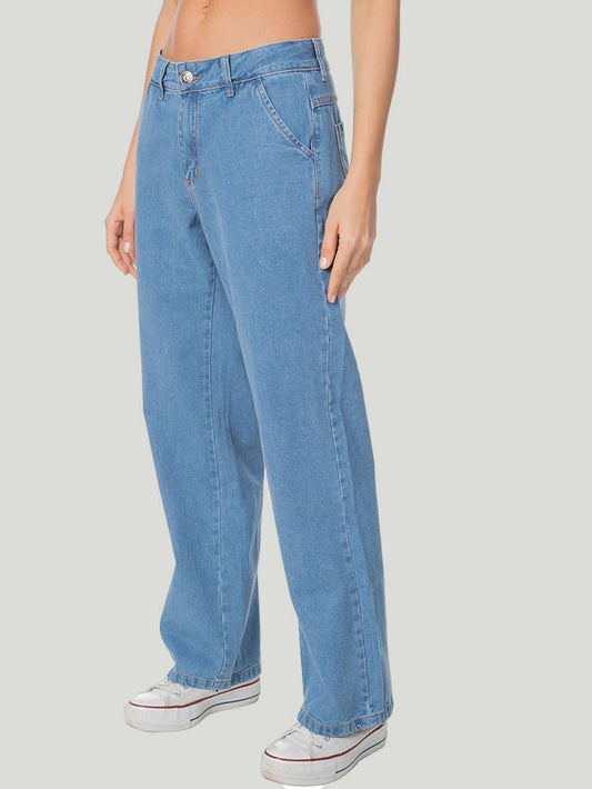 Calça Jeans Hang Loose Wide Leg
