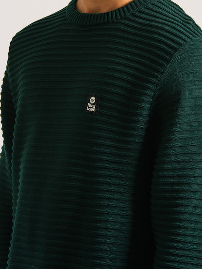 Tricot Hang Loose Embostripe Verde