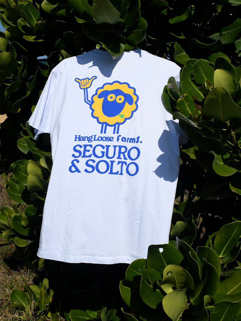 Camiseta Seguro e Solto Hang Loose x Farms