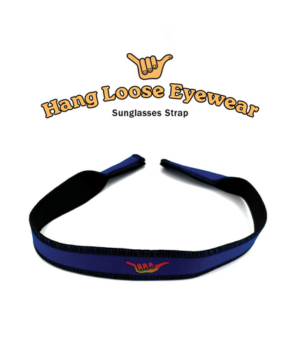 Cordão de Óculos Azul Royal Neoprene Hang Loose Eyewear Strap