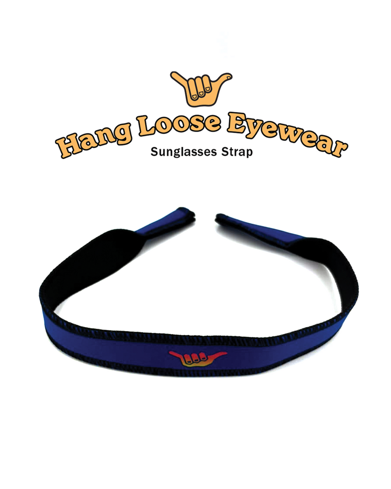 Cordão de Óculos Azul Royal Neoprene Hang Loose Eyewear Strap