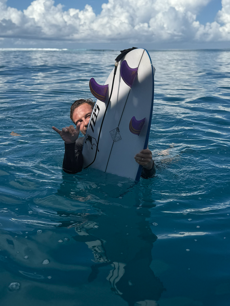Camiseta Surf Hang Loose x Farms