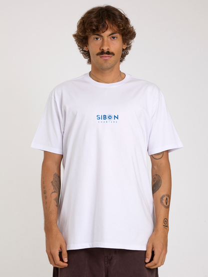 Camiseta Branca Sibon X Hang Loose
