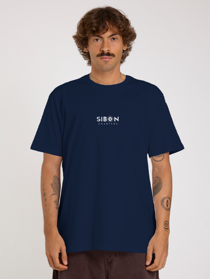 Camiseta Marinho Sibon X Hang Loose