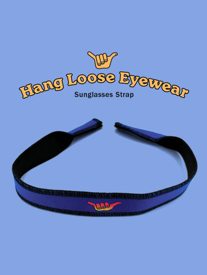Cordão de Óculos Azul Royal Neoprene Hang Loose Eyewear Strap
