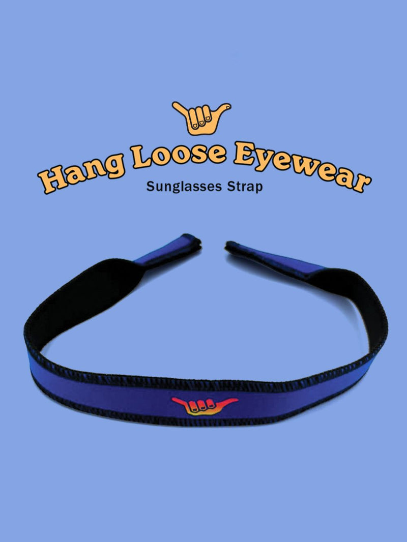 Cordão de Óculos Azul Royal Neoprene Hang Loose Eyewear Strap