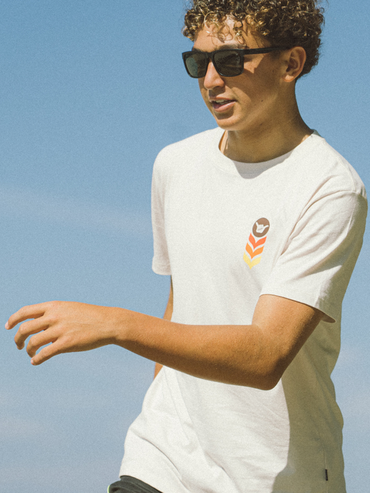 Camiseta Manga Curta Hang Loose Oats Off White