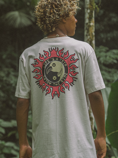 Camiseta Masculina Hang Loose Birds Off White