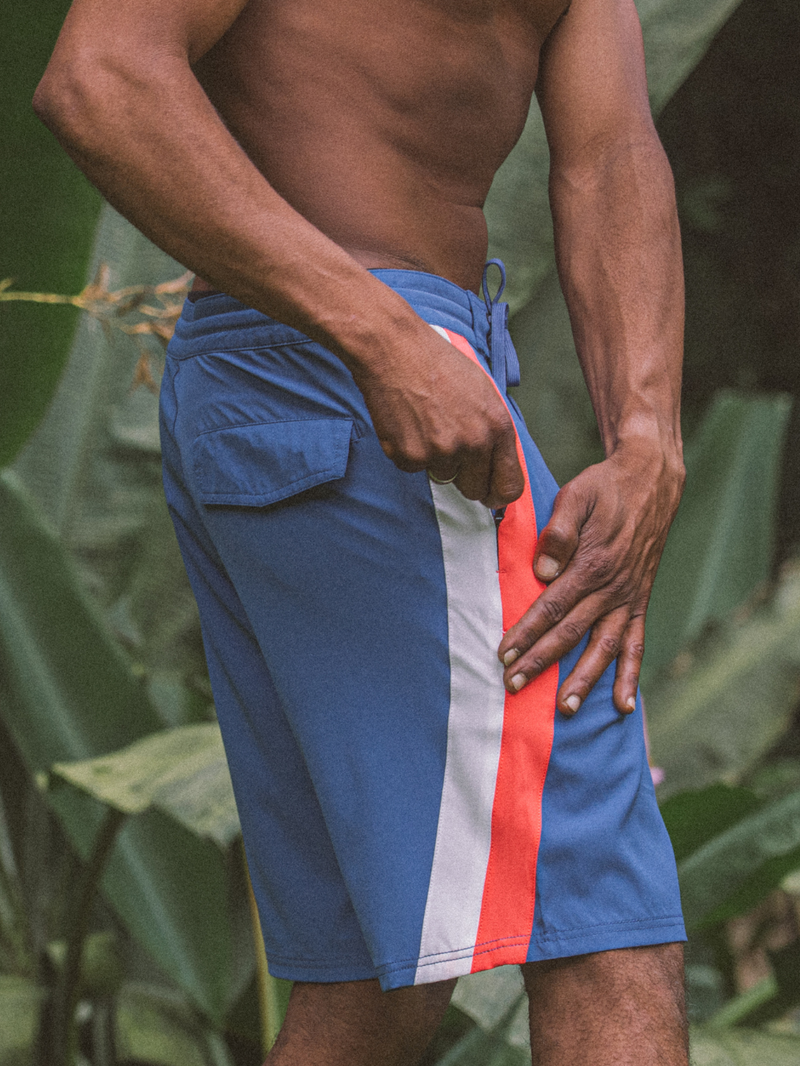 Boardshorts 19" Hang Loose Diagon Azul