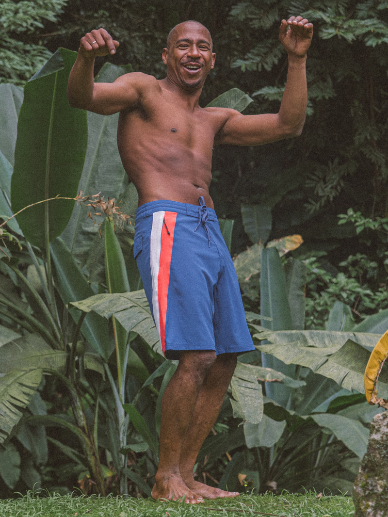 Boardshorts 19" Hang Loose Diagon Azul