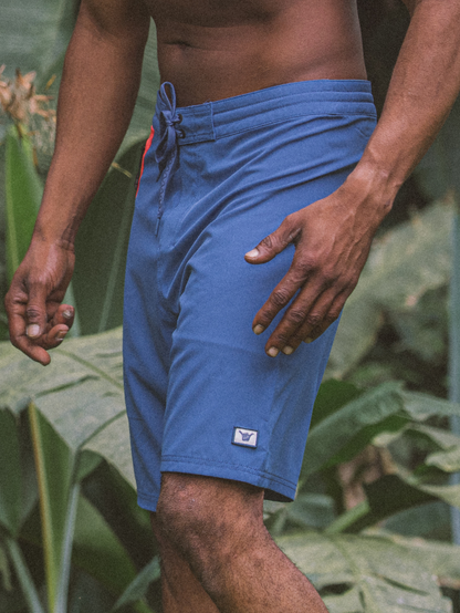 Boardshorts 19" Hang Loose Diagon Azul