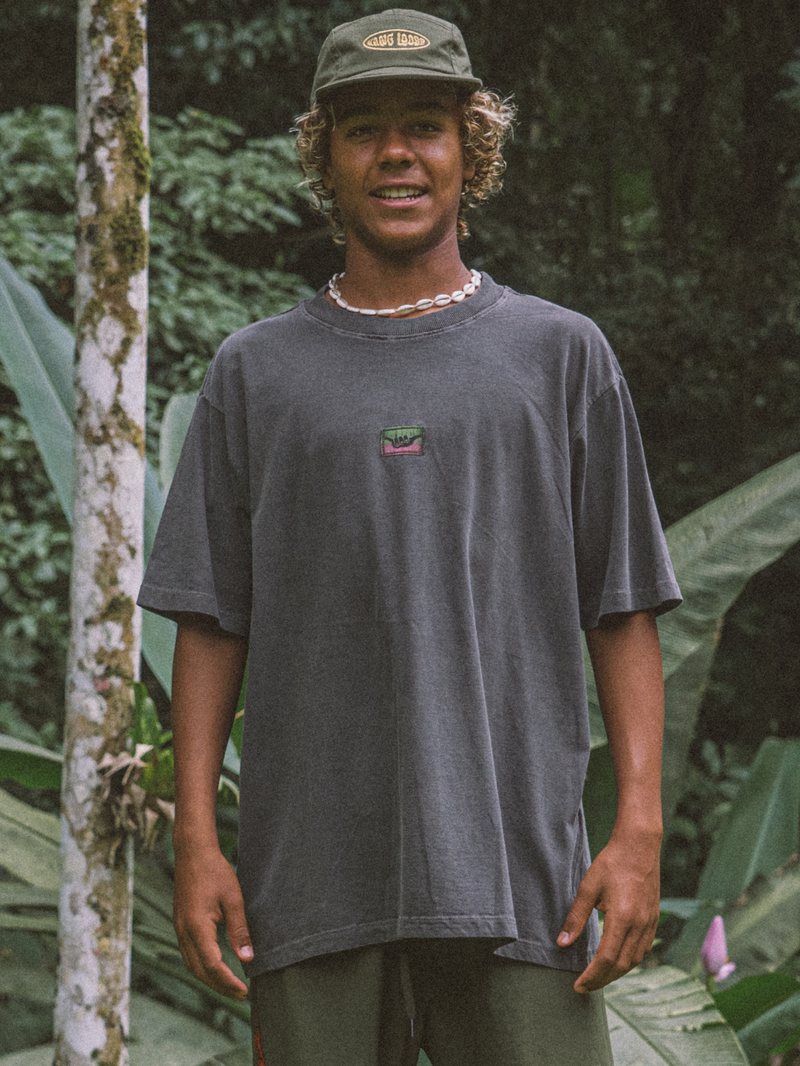 Camiseta Especial Hang Loose Blur Preta