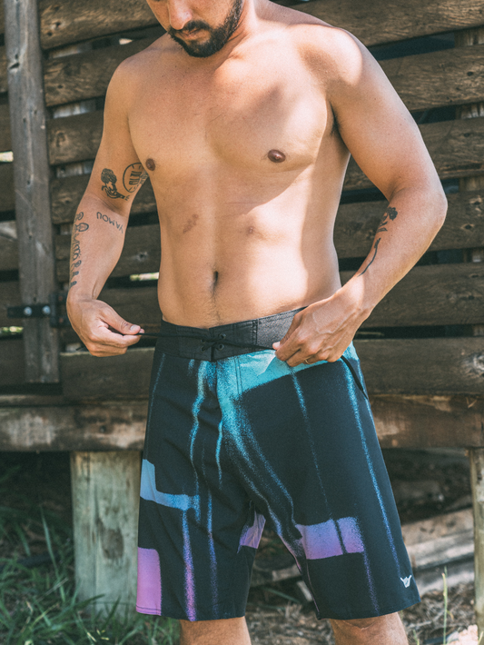 Boardshort Hang Loose Sand 19 Preto