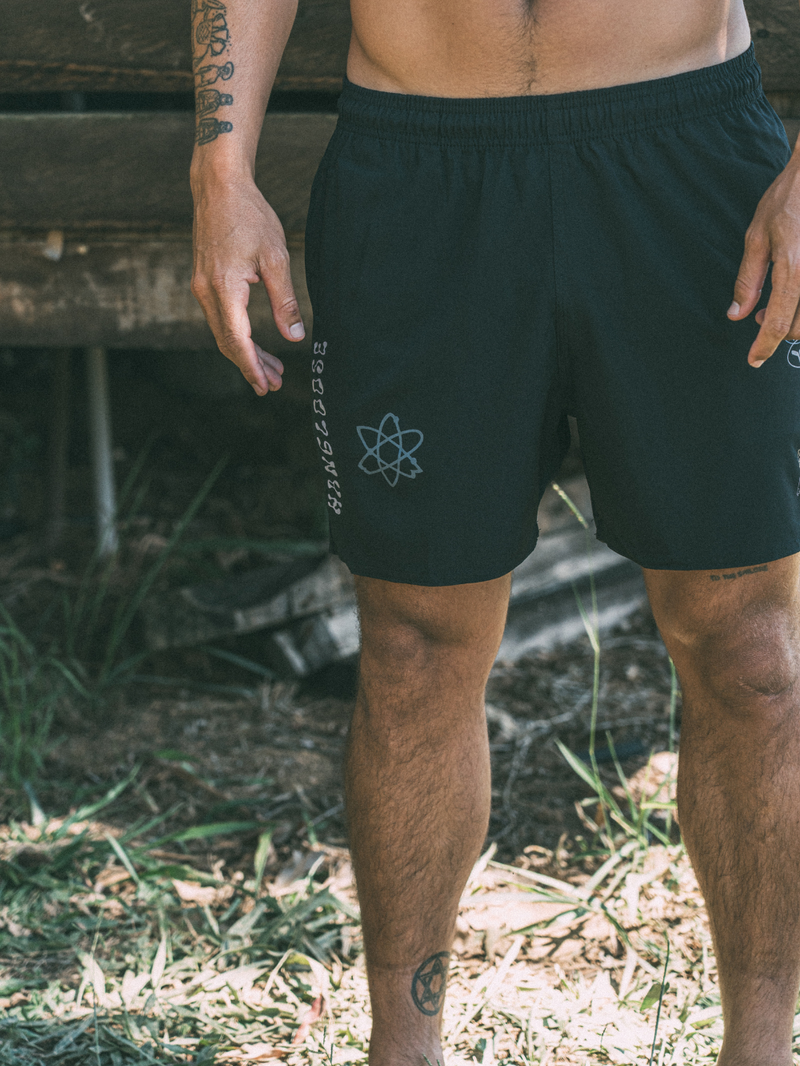 Shorts Volley Hang Loose Astor Preto