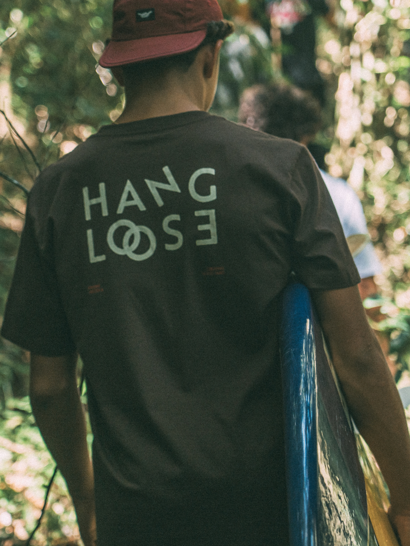 Camiseta Manga Curta Verde Hang Loose Loose