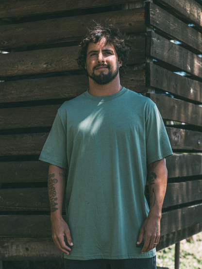 Camiseta Verde Especial Hang Loose Logopath