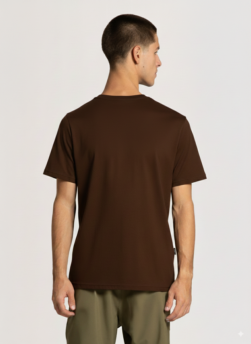 Camiseta Especial Hang Loose Institution Chocolate