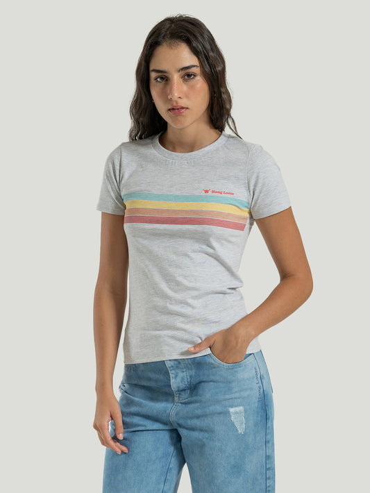 Baby Look Hang Loose Set Branca