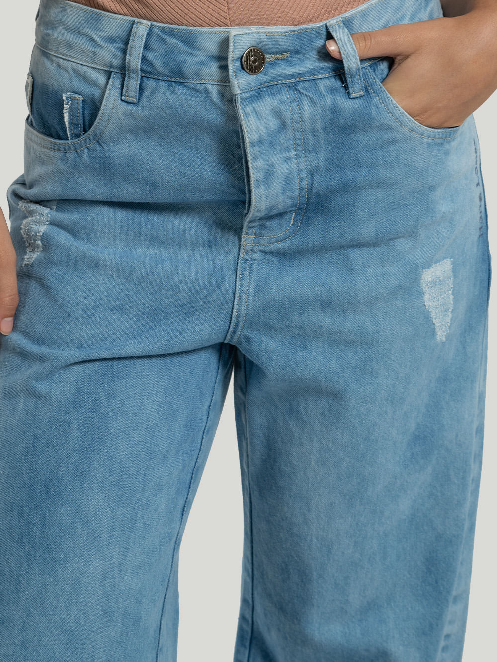 Bermuda hang 2024 loose jeans