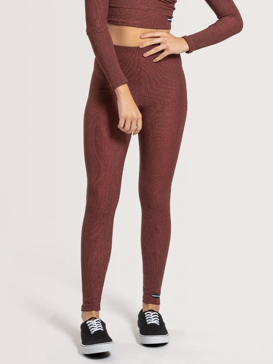 Calça Legging Hang Loose Hotoman Vinho