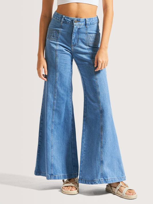 Calça Hang Loose Wood Leg Jeans