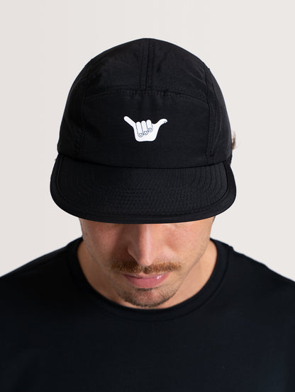 Boné Aba Reta Preto Hang Loose Surf