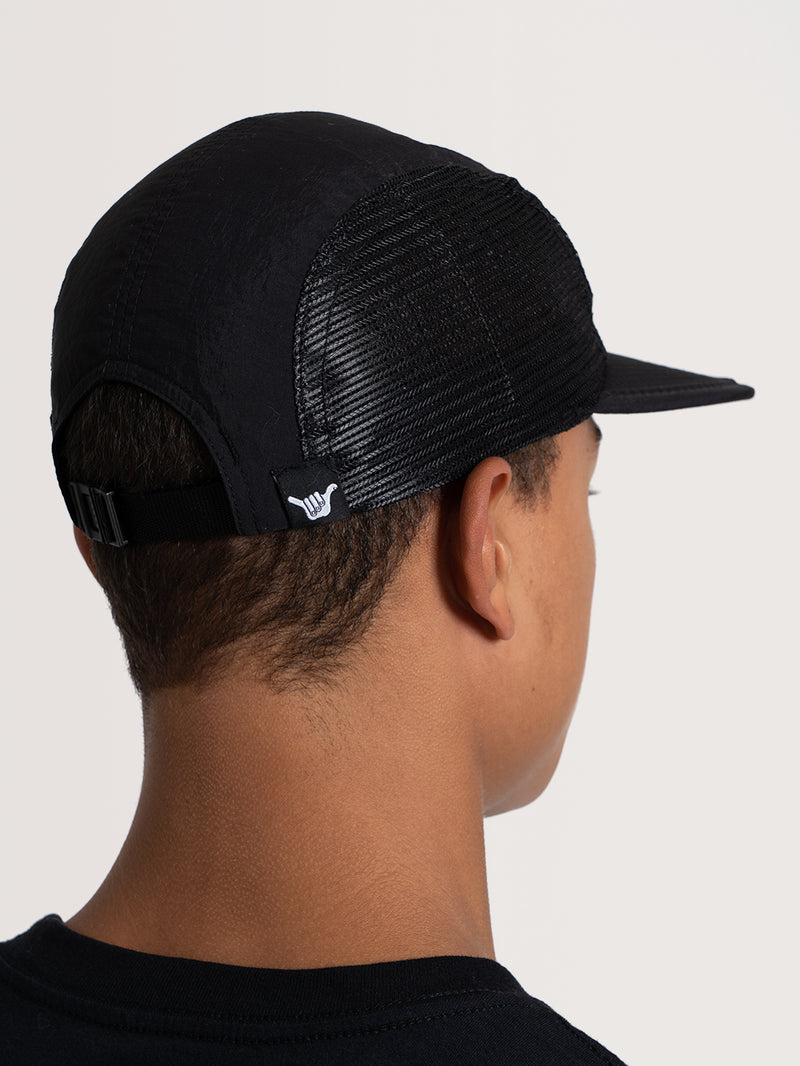 Boné Aba Reta Preto Hang Loose Quality