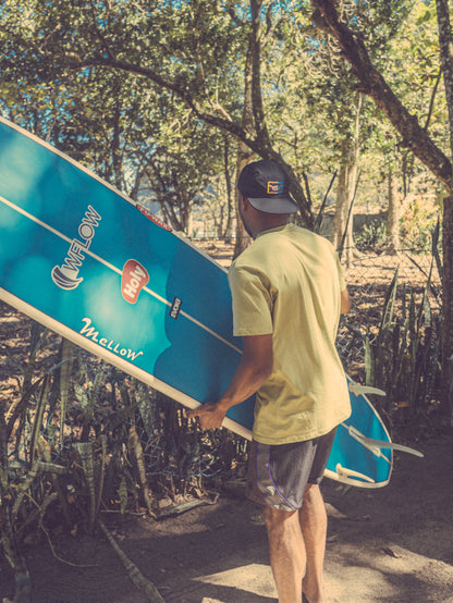 Boné Aba Reta Preto Hang Loose Summer