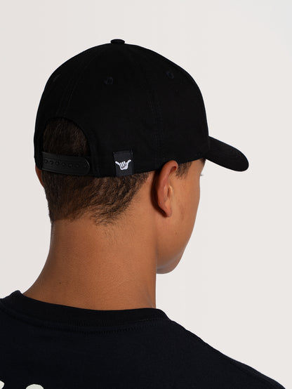 Boné Aba Curva Preto Hang Loose Haze