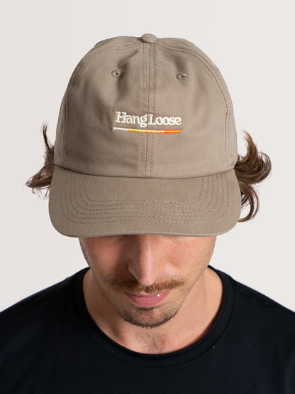 Boné Aba Curva Caqui Hang Loose High
