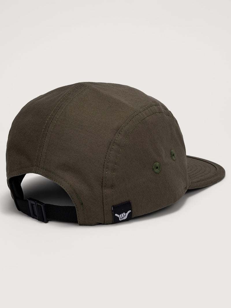 Boné Aba Reta Verde Hang Loose Label Five Panel