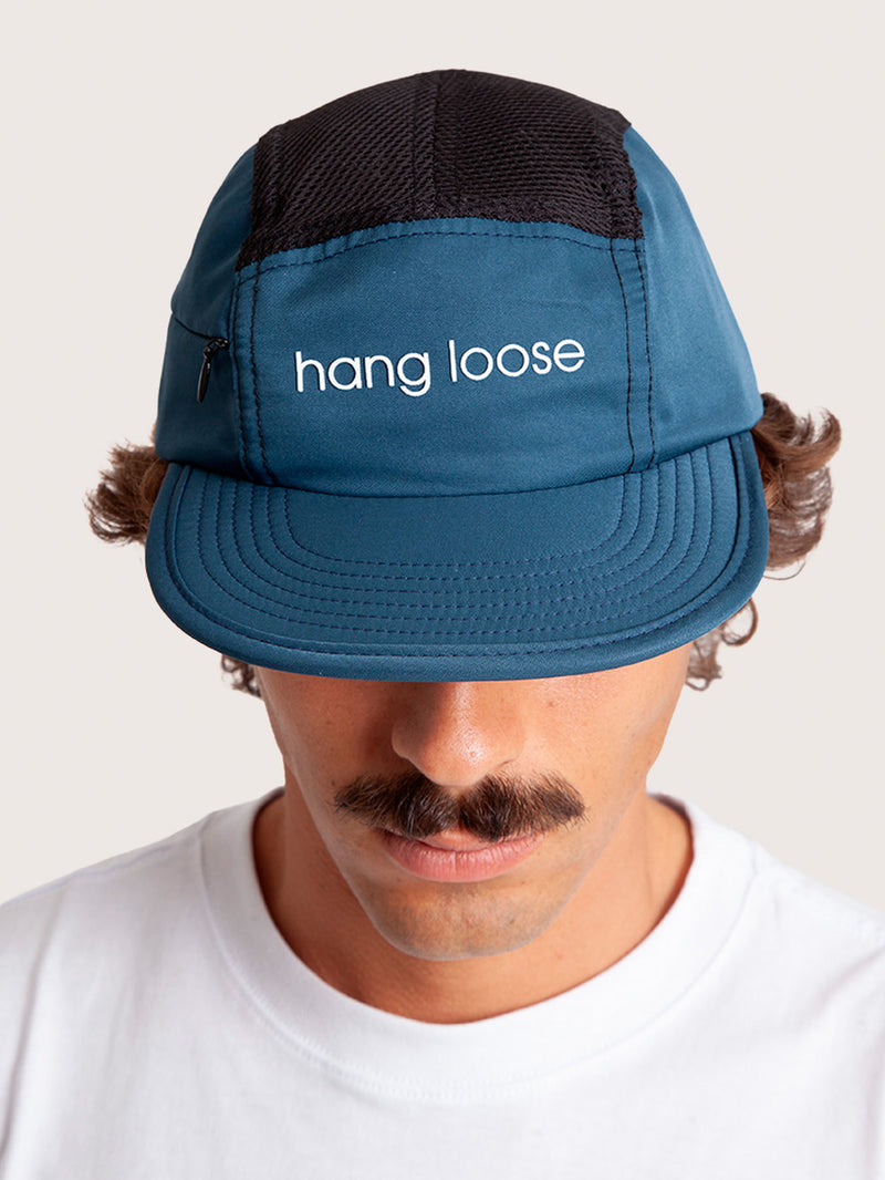 Boné Aba Reta Azul Hang Loose Sports