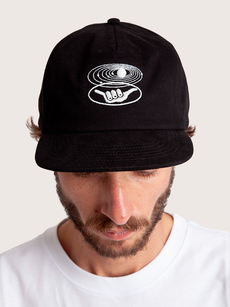 Boné Aba Reta Preto Hang Loose Astor