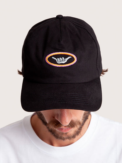 Boné Aba Curva Preto Hang Loose Thunder